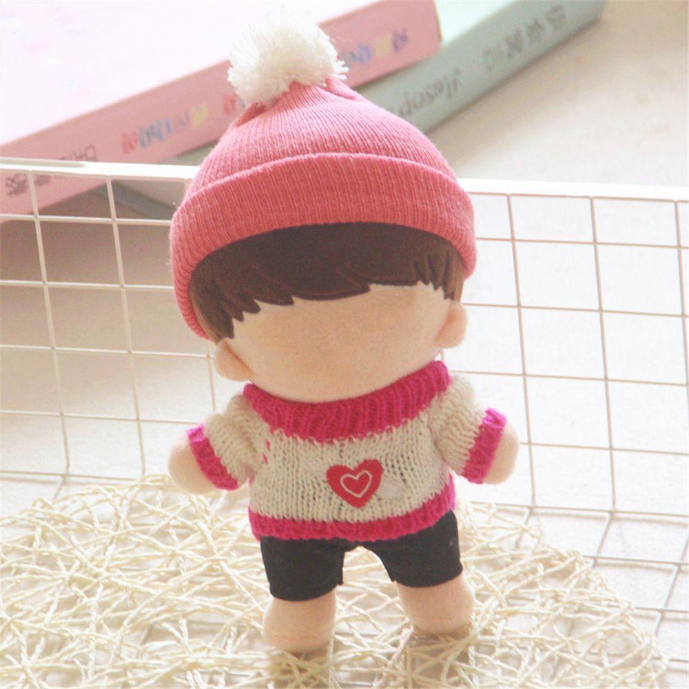 Bộ Trang Phục Đồ Chơi Búp Bê Gồm Yếm Quần Và Áo Khoác Hình Vịt Con Màu Vàng Cầu Vồng Dễ Thương