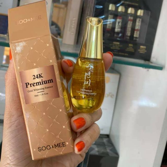 serum 24k premium gold whitening essence