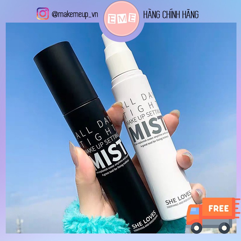 Xịt khoáng makeup She Loves mẫu mới