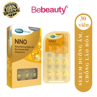 Serum Dưỡng Ẩm, Chống Lão Hóa NNO Vitamin E Hộp 30 Viên