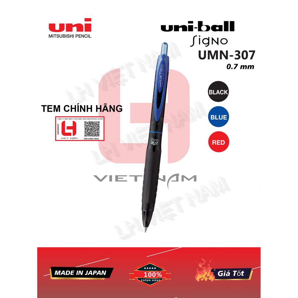 UMN-307  UNI-BALL Signo Bút mực