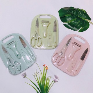 Bộ dao thớt chế biến ăn dặm cho Bé