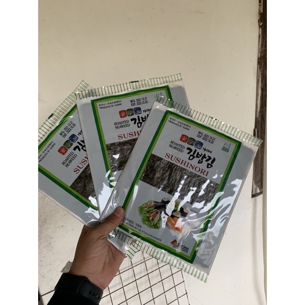 Rong biển  cuộn kimbap sushi hàn quốc