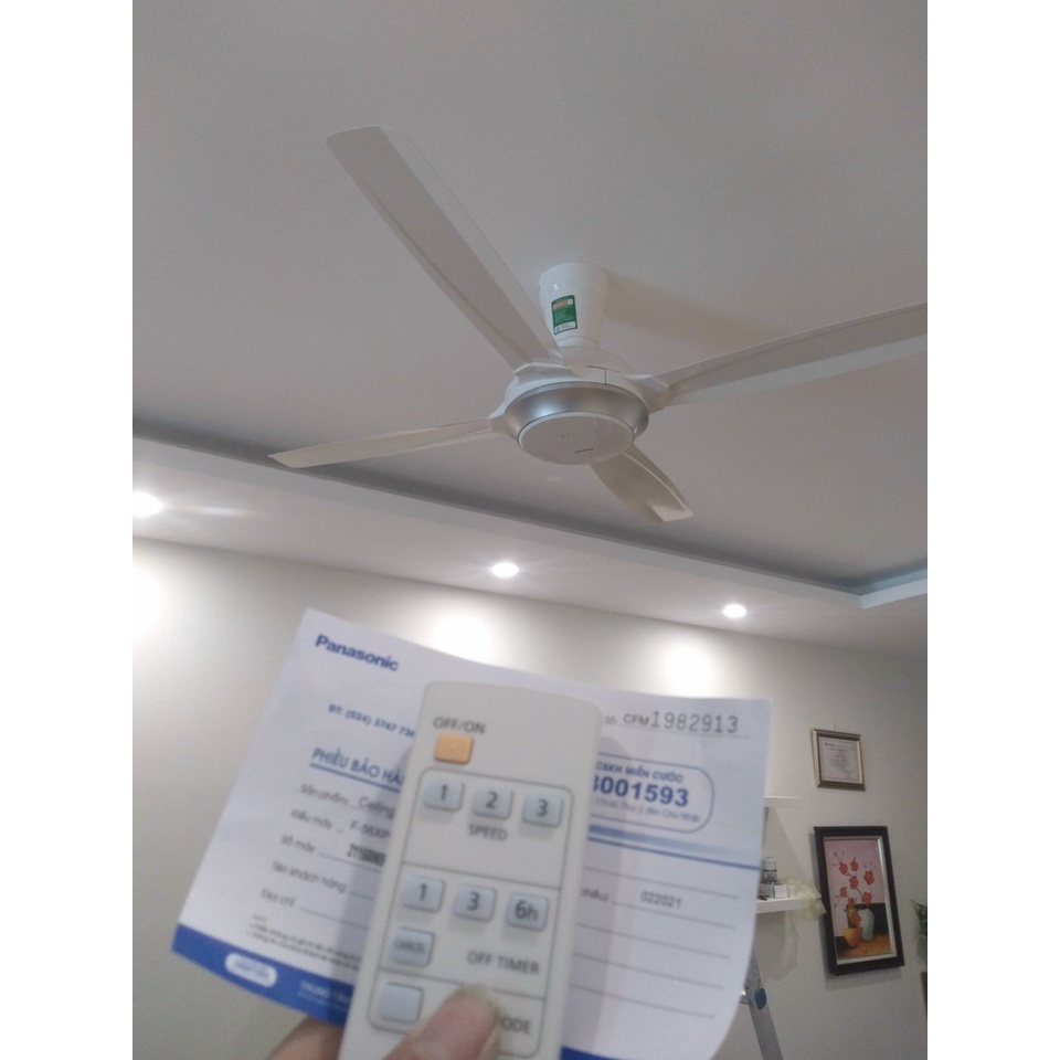 QUẠT TRẦN PANASONIC 4 cánh F- 56XPG Đen QT28