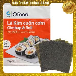 Lá Kim Cuộn Cơm Gimbap &amp; Roll 10g (5 lá )