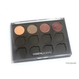 Bảng gắn màu mắt lẻ Coastal Scents (12 ô)