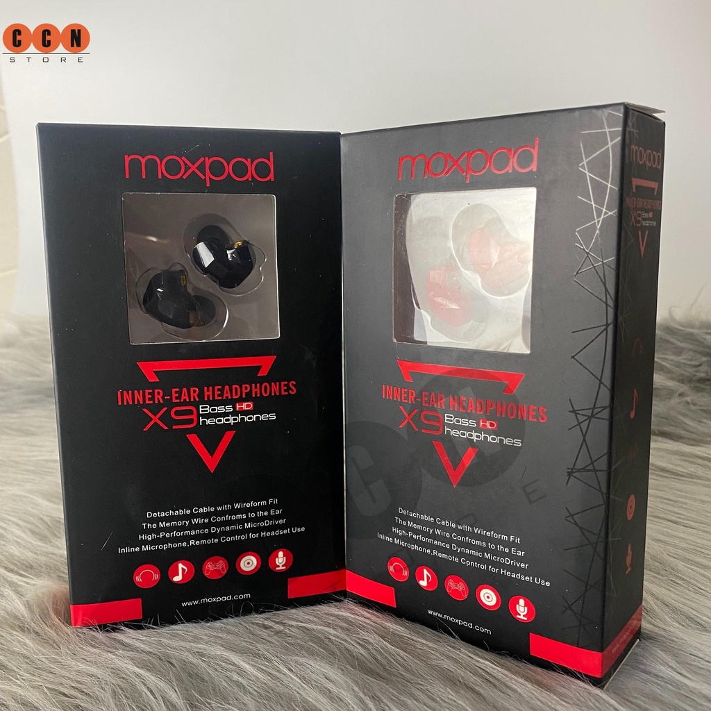 Tai nghe MOXPAD X9 chính hãng (bản nâng cấp tốt nhất của Moxpad X3 - tai nghe anh Độ Mixi) bass mạnh, phá cách, có micro