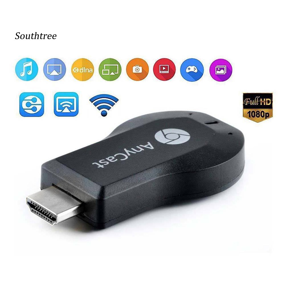 Thiết Bị Trình Chiếu Hình Ảnh Không Dây HD 1080P Wifi HDMI Anycast