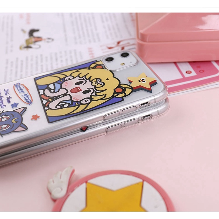 Ốp điện thoại mềm họa tiết hoạt hình cho iPhone 11 pro max 5 5S 6 6S 7 8 Plus X XS XR XS Max SE | BigBuy360 - bigbuy360.vn