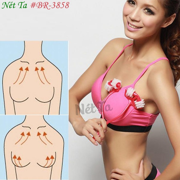 Dụng cụ massage ngực lăn ngực giúp tăng kích thước ngực nở ngực cải thiện vòng 1 làm săn chắc, căng tròn | BigBuy360 - bigbuy360.vn
