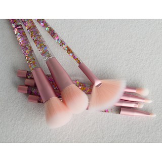 Bộ cọ trang điểm cá nhân cán confetti