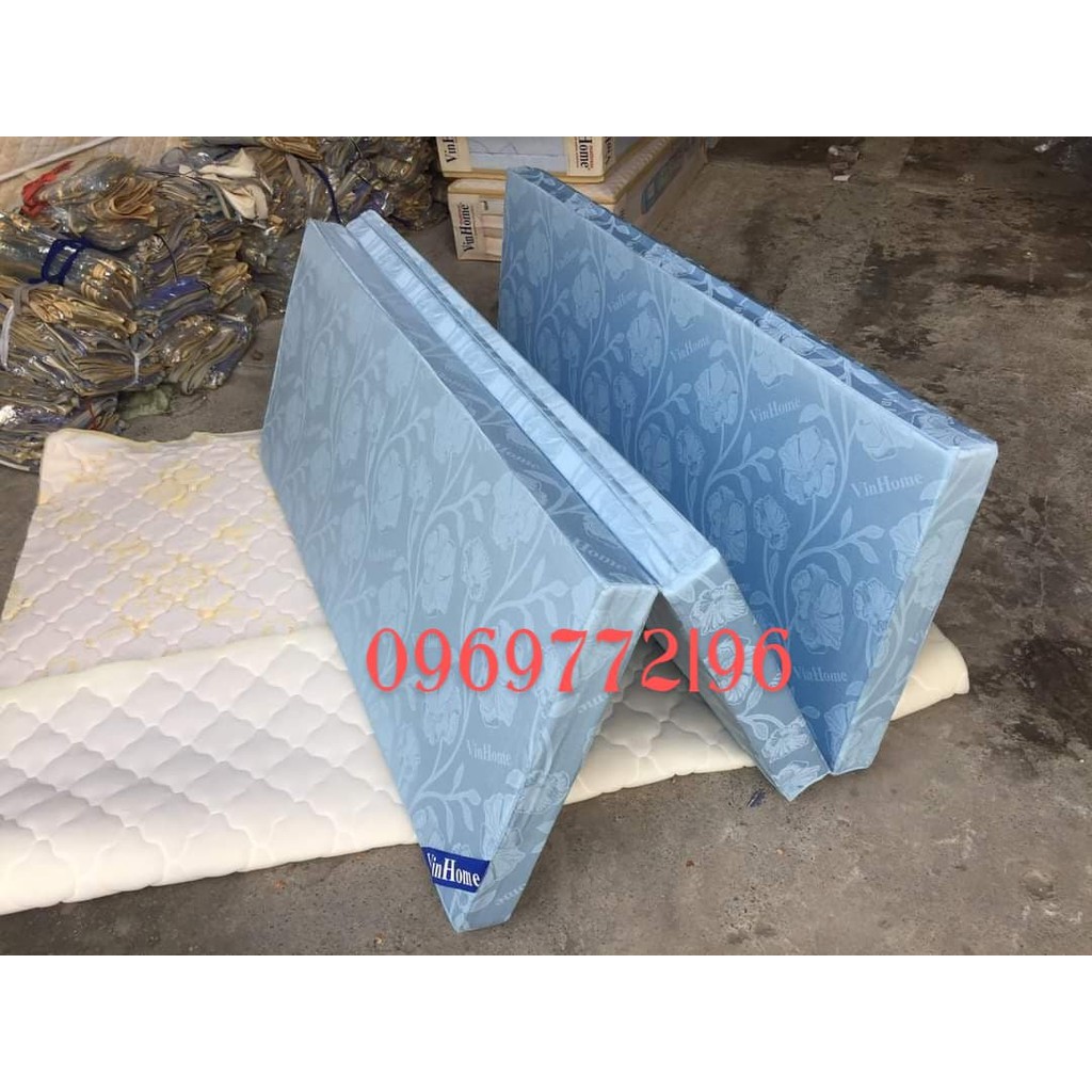 giường tròn 1m4x2m + nệm gòn ép 5 phân