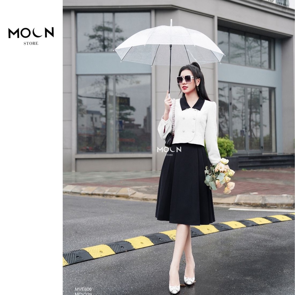 Áo vest công sở nữ áo khoác thu đông siêu nhẹ MVE606 MOON STORE | BigBuy360 - bigbuy360.vn