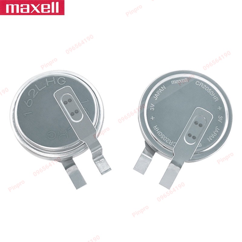 Pin Maxell CR2050HR 3V hàn chân