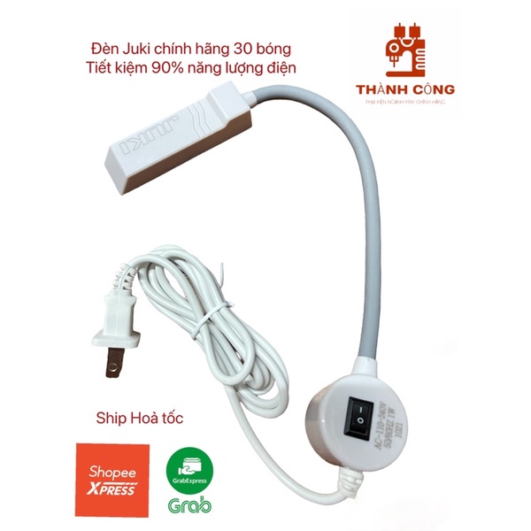 Đèn Juki 30 bóng. Đèn led máy may. . đèn tiết kiệm 90% năng lượng, nam châm gắn chắc chắn.100 điểm