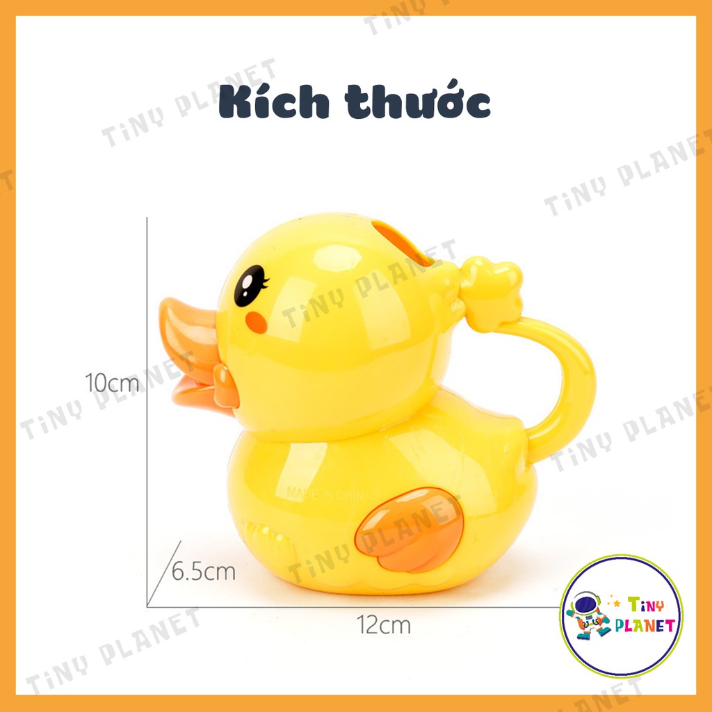 Gáo nước hình chú vịt siêu cute cho bé