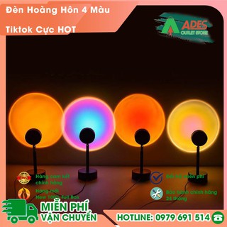 Đèn Hoàng Hôn TIKTOK Rosé - Màu Hoàng Hôn, Cầu Vồng, Hoàng Hôn Đỏ, Mặt Trời - HH01
