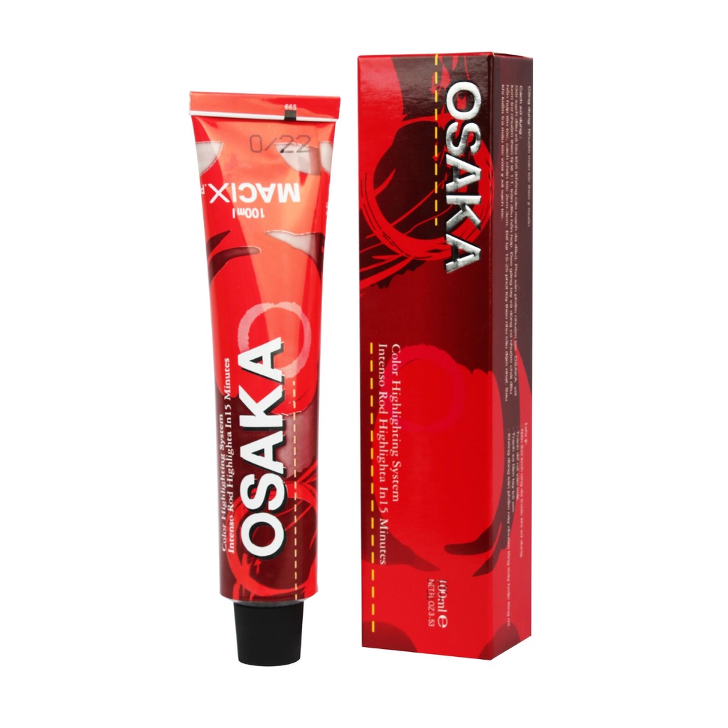 THUỐC NHUỘM OSAKA 100ML + TRỢ NHUỘM LAVOX OXY