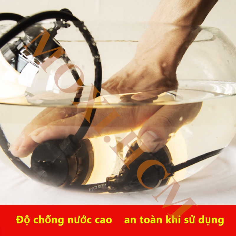 Dây đèn LED BÓNG TRÒN trang trí ngoài trời dùng cho quán cà phê trà chanh trà sữa 10m 20 LED 5m 10 LED MOXI