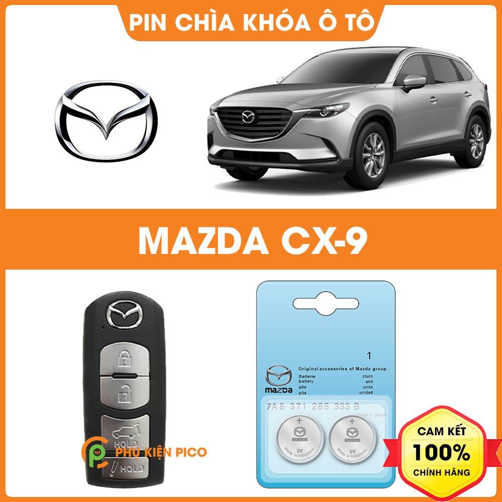 Pin chìa khóa ô tô Mazda CX-9 chính hãng sản xuất theo công nghệ Nhật Bản – Pin chìa khóa Mazda CX-9