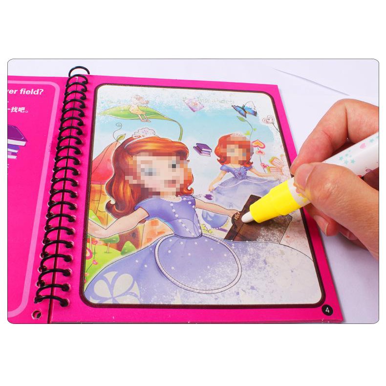 Sách tô màu ma thuật (SP sử dụng được nhiều lần)GREAT