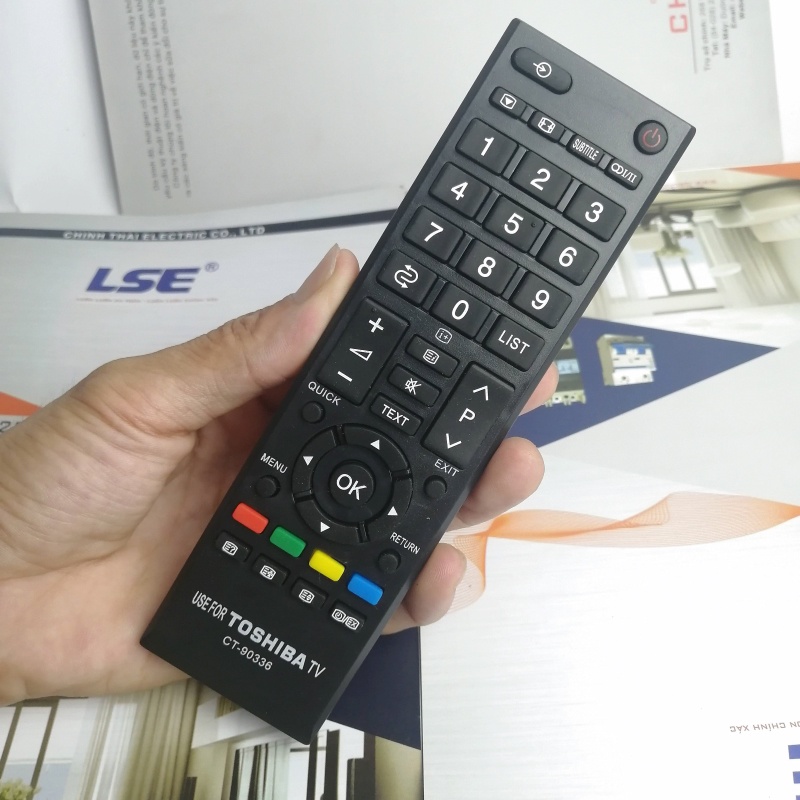 Điều Khiển TiVi TOSHIBA ngắn CT-90-Remote Tivi Toshiba