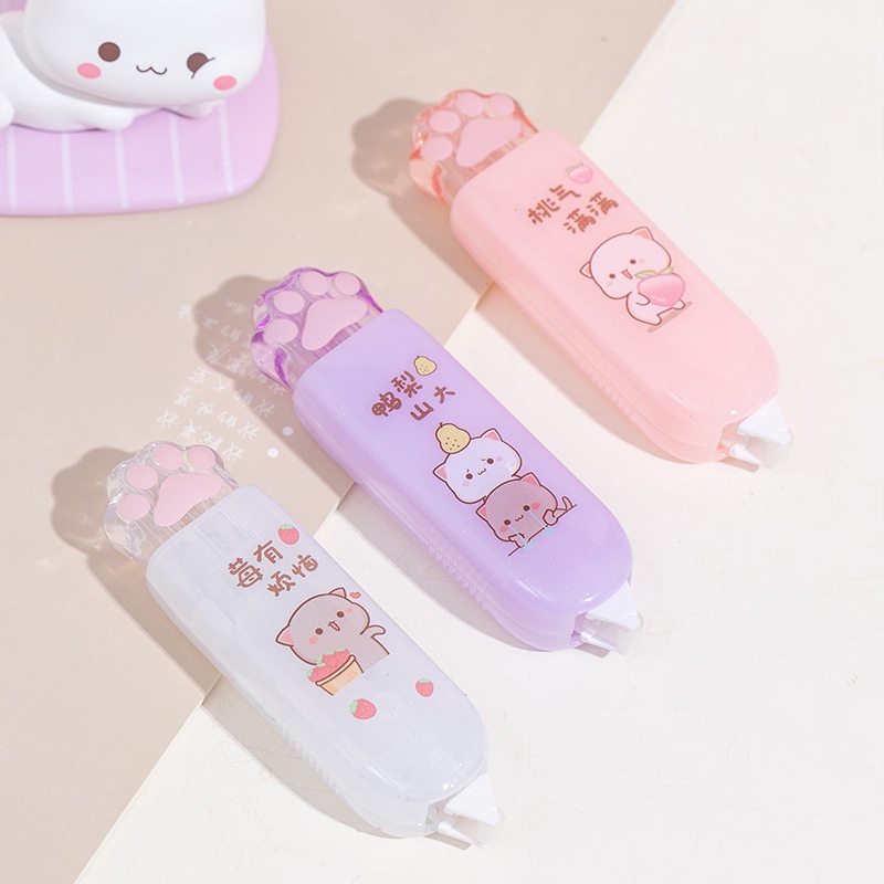 Băng Keo Dán Hoạt Hình Dễ Thương 5mm * 6m