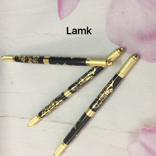 Bút khắc 2 đầu đen hoa điêu khắc lông mày, môi, mí trong xăm thẩm mỹ