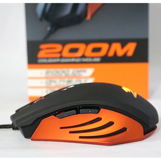 Chuột gaming Cougar 200M - Đen Cam
