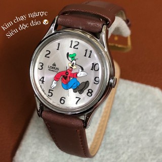 Đồng hồ nam nữ nhân vật goofy trong phim thương hiệu disney mickey lorus
