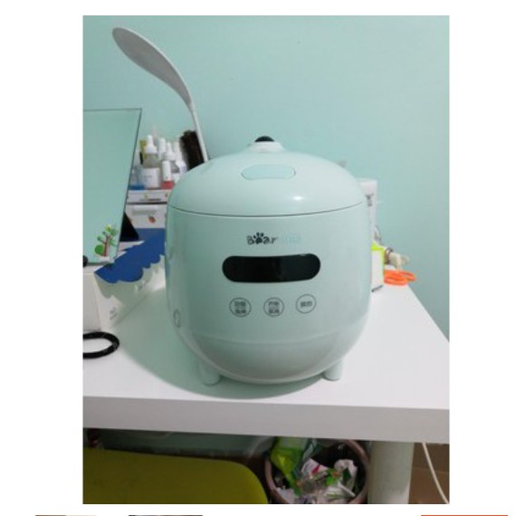 Nồi Cơm Điện Mini Bear Đa Năng, Nồi Cơm Điện Văn Phòng Dung Tích 1.2L