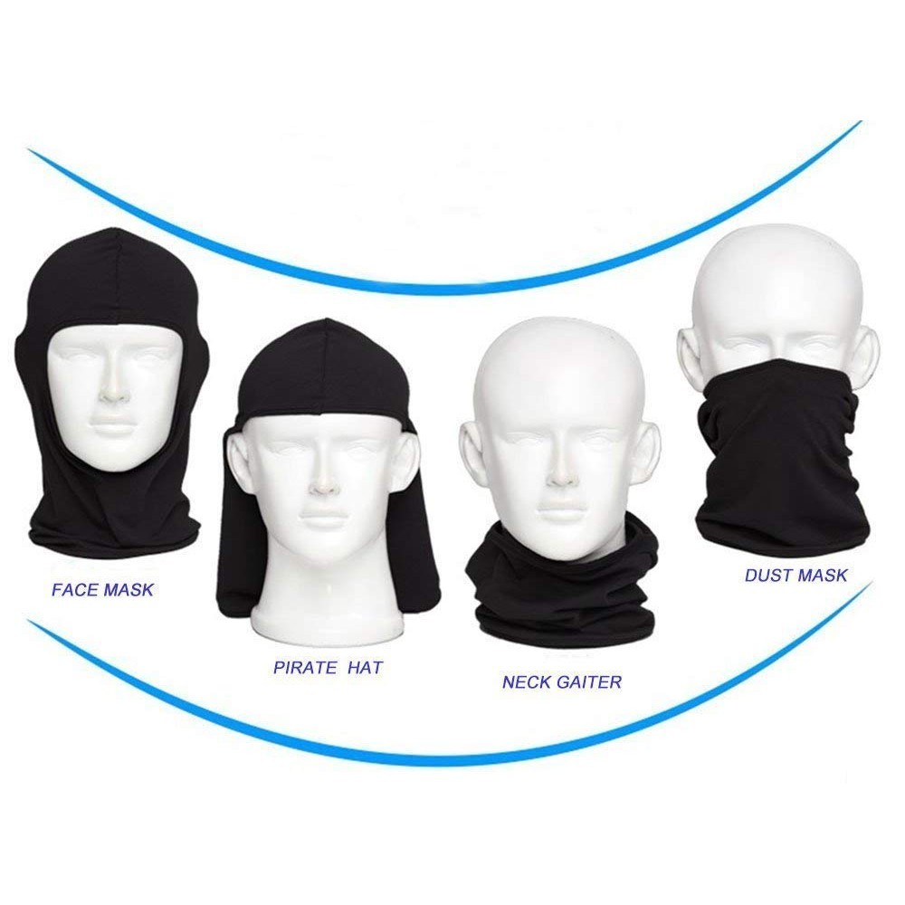 MŨ TRÙM NINJA CHỐNG NẮNG CHẤT THUN CO DÃN