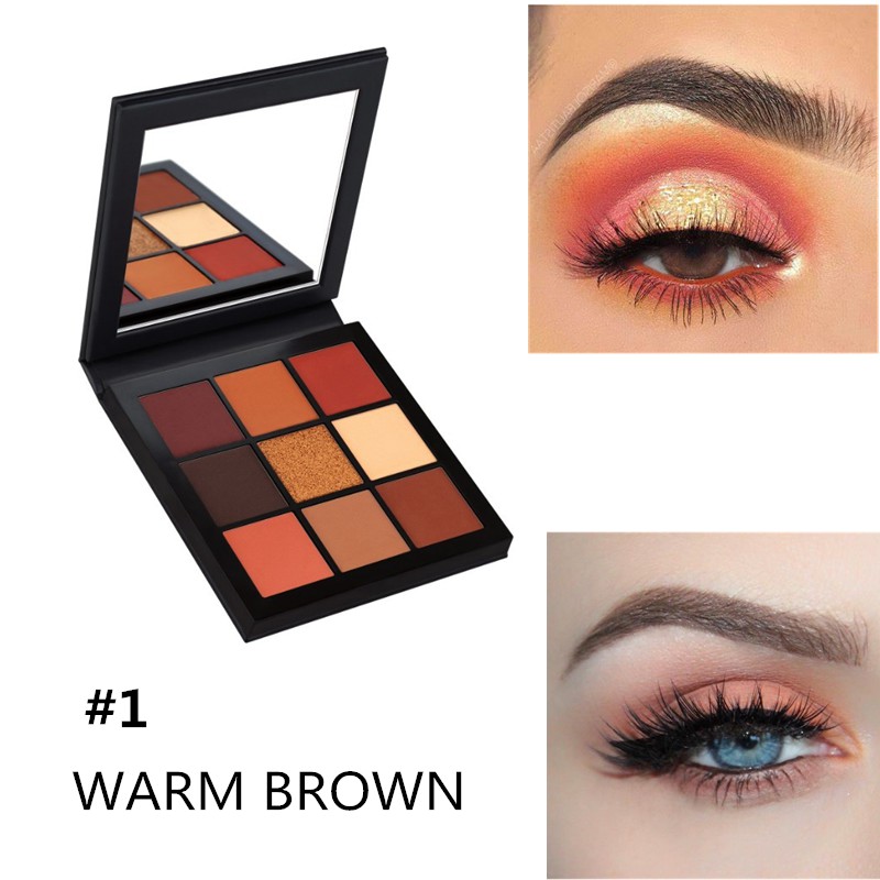 Bảng Phấn Mắt SEVICH 9 Màu Ánh Nhũ Lấp Lánh Trang Điểm Dự Tiệc | BigBuy360 - bigbuy360.vn