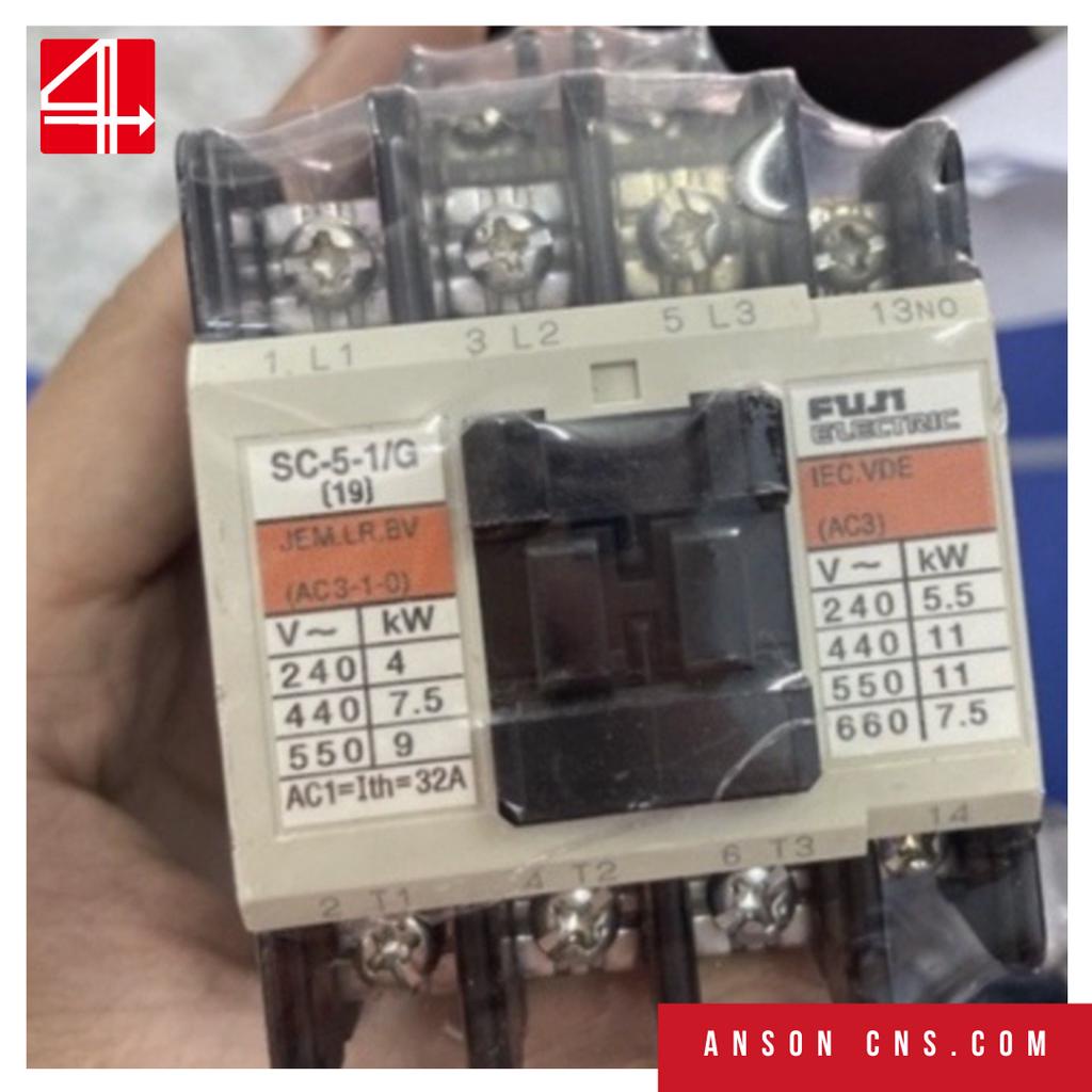 Contactor Khởi Động Từ Hàng Nhật FUJI 13A , 18A 19A , 35A - Hàng Cũ Đẹp 90% - Điện 220VAC