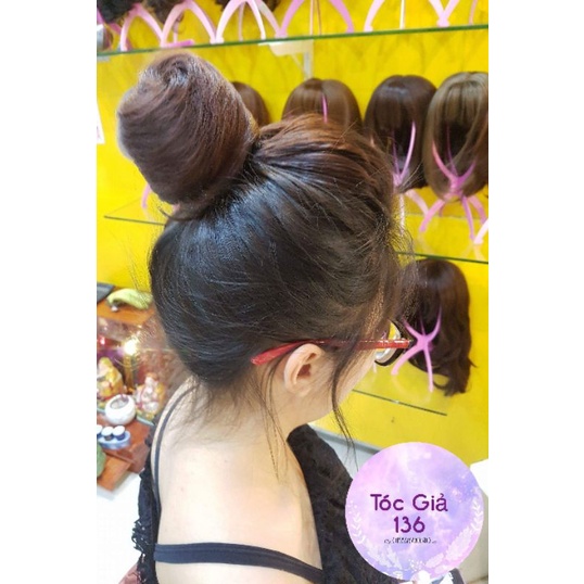💟Follow Shop Tặng Quà 💟 TÓC BÚI CAO HOTGIRL SANG CHẢNH 💟 TÓC GIẢ 136