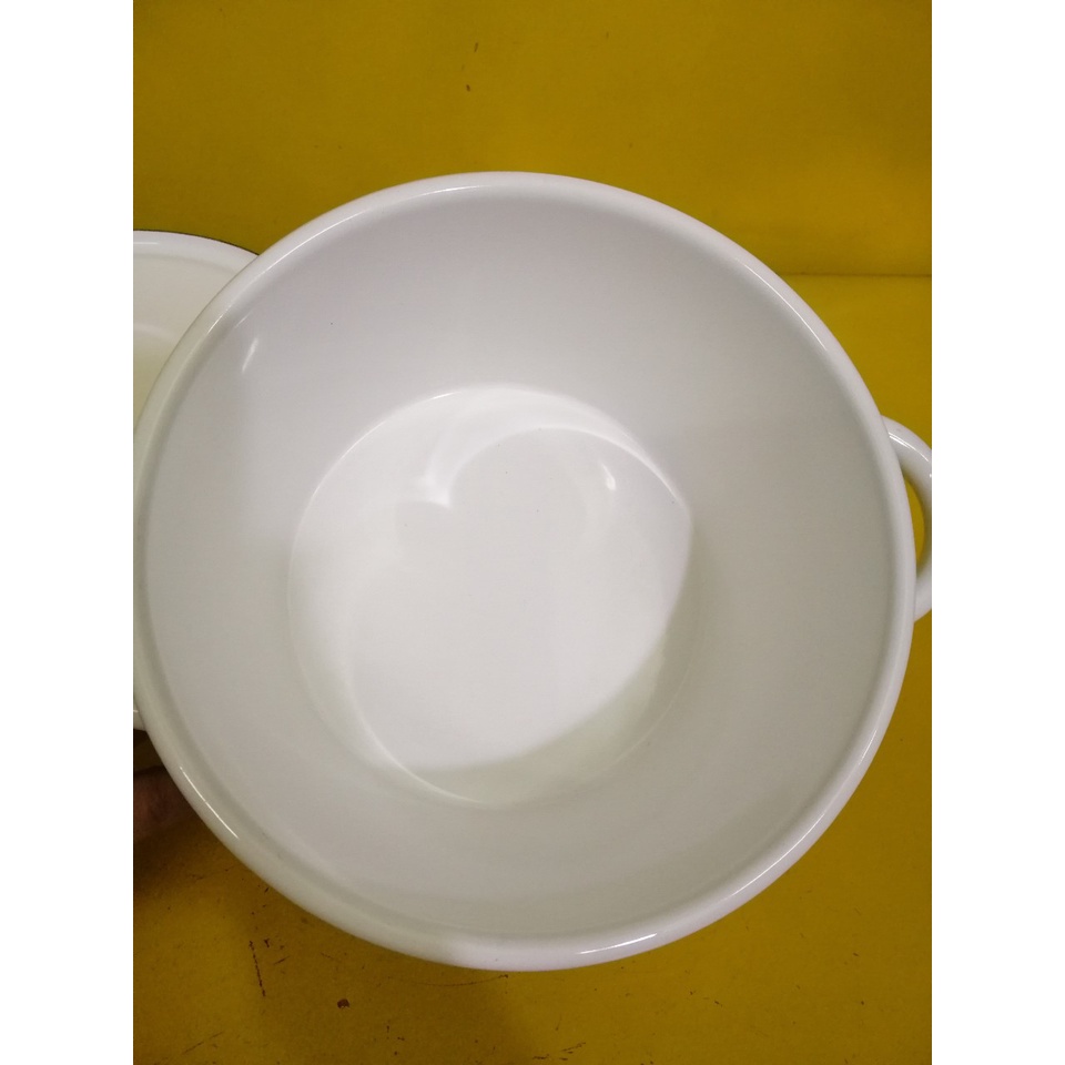 Nồi men nội địa Nhật, size 21cm, cao 10cm (mã 683), Dùng được bếp từ