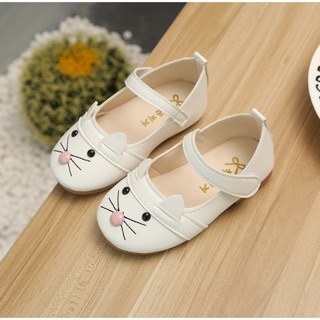 Giầy chuột trắng bé gái