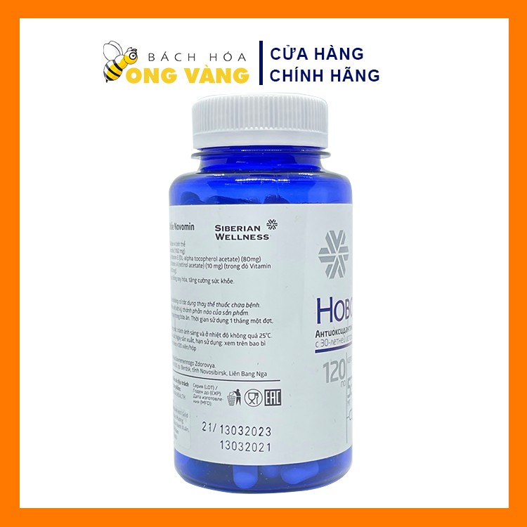 Novomin Formula 4 Siberian Health ☘ FREE SHIP ☘ chống oxi hóa, Hàng chính hãng, Date mới