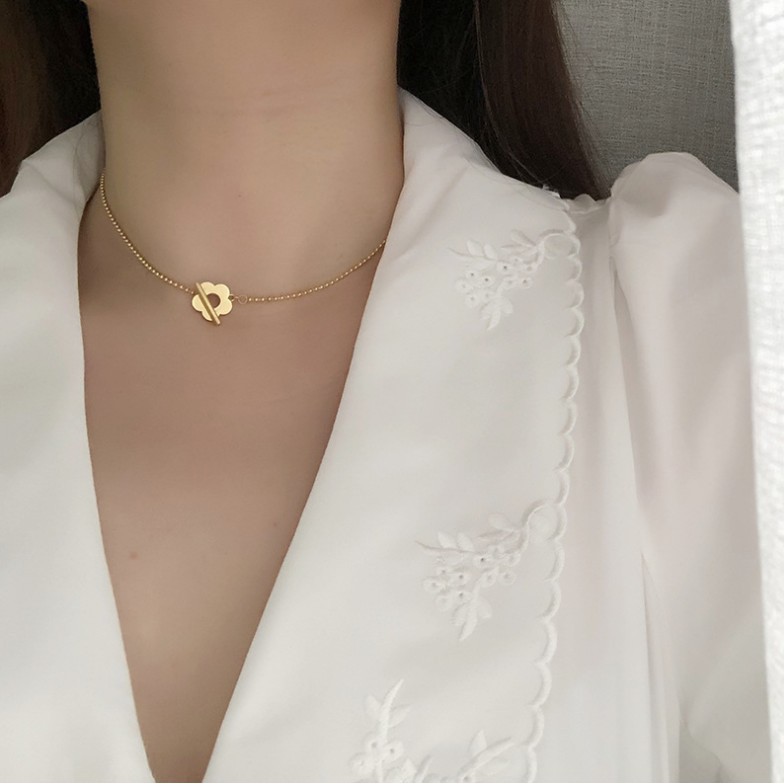 [Mã FASHIONT4FA2 giảm 10K đơn 50K] Nhẫn Mạ Vàng 18k Hình Hoa Cúc Xinh Xắn Phong Cách Hàn Quốc