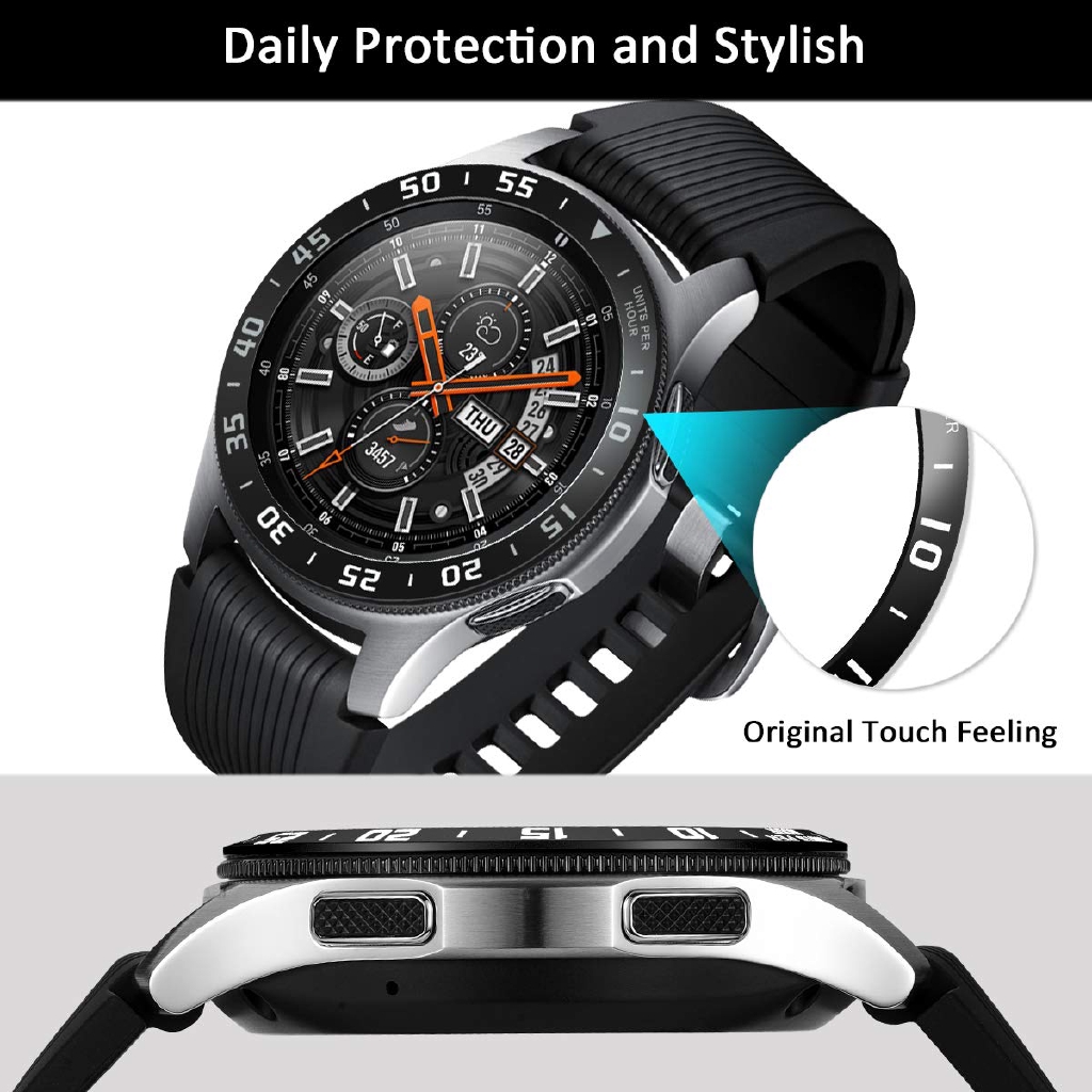 Vòng bezel trang trí cho đồng hồ đeo tay Samsung Galaxy Gear 42mm 46mm S3 Galaxy 4 46mm 42mm