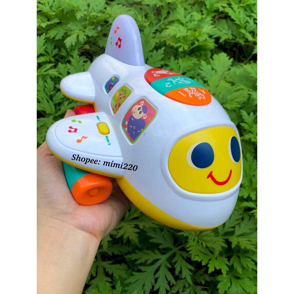 Máy bay Learning Plane Bump'n Go My Kingdom có nhạc, đèn, di chuyển được (tặng kèm pin)