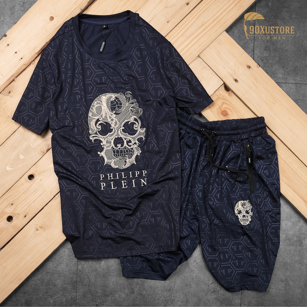 Bộ Hè Nam Thun Lạnh Vân Cao Tần