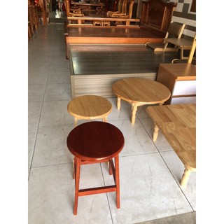 ghế đôn gỗ 47cm