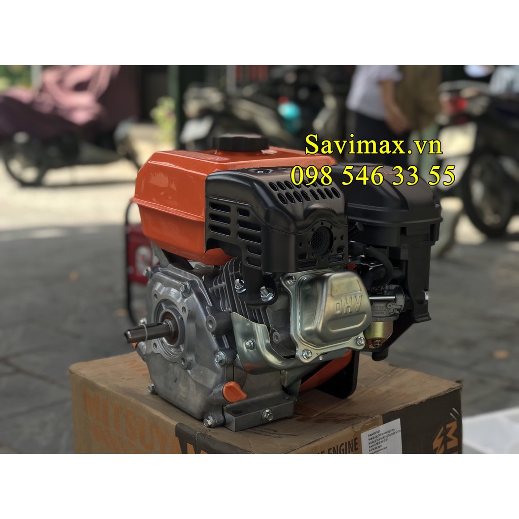 Địa chỉ bán động cơ đầu nổ chạy xăng Mitsuyama 5,5HP