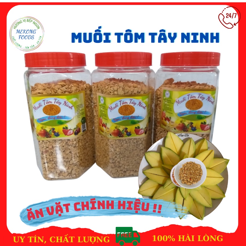 Muối Tôm Nhuyễn/HẠT Loại 1 Siêu Ngon hủ 500gr