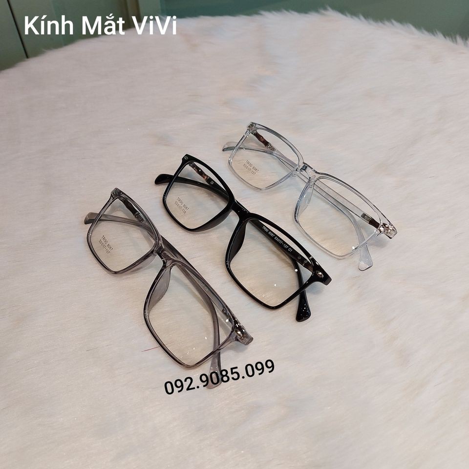 Gọng kính cận gọng dẻo V8087(Hàng xịn)+ Nhân cắt cận viễn loạn | BigBuy360 - bigbuy360.vn