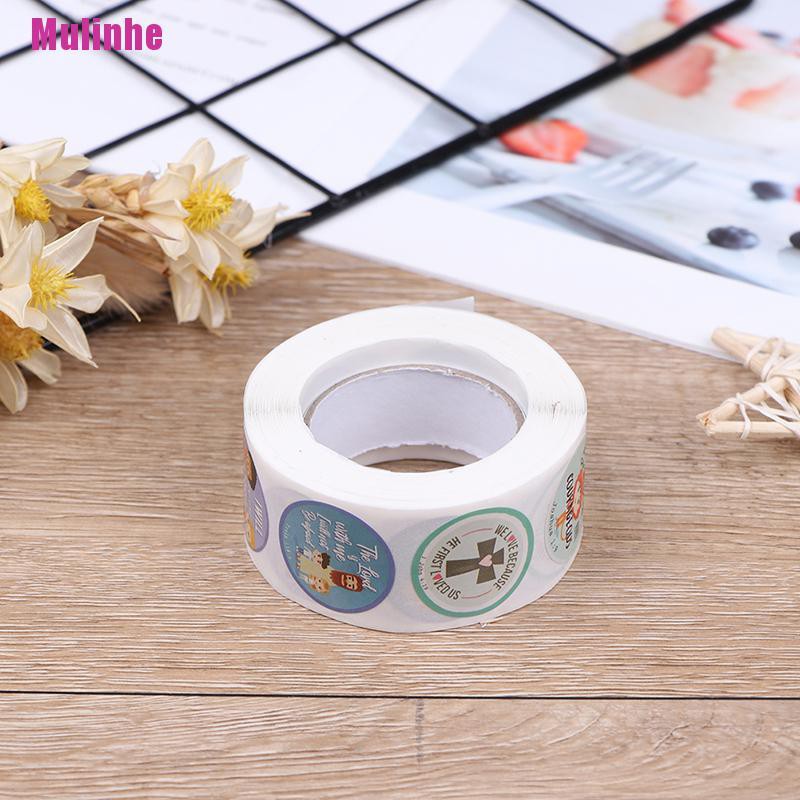 Cuộn 500 Nhãn Dán Trang Trí Đồ Chơi Cho Trẻ Em