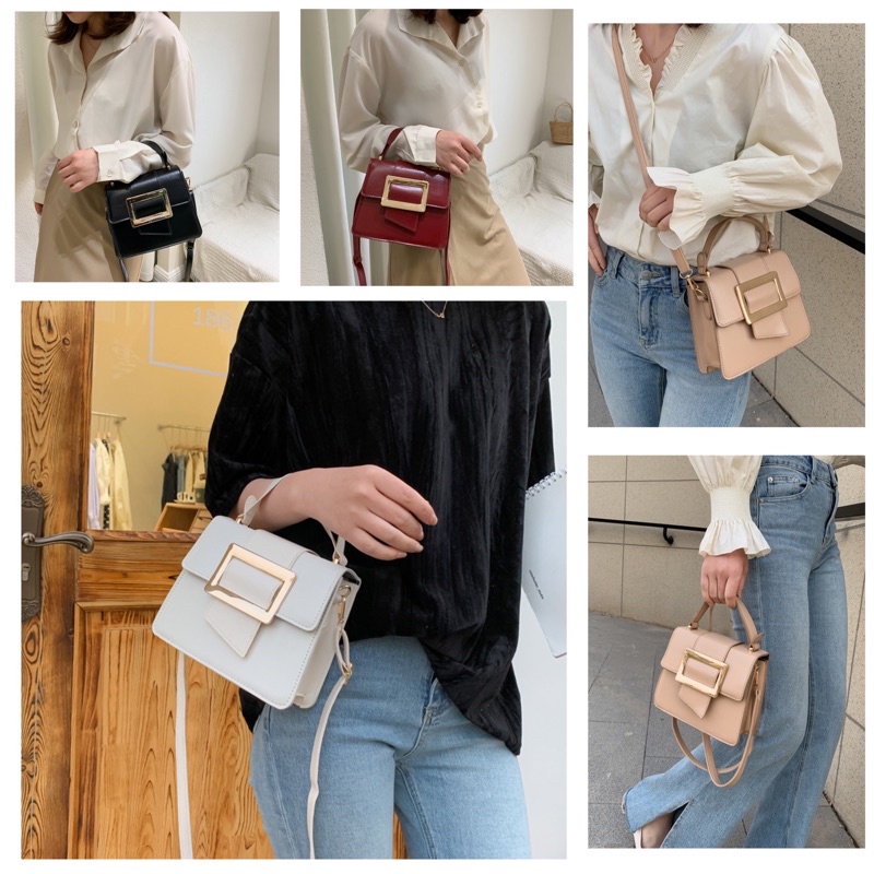 Túi xách nữ đeo vai đeo chéo kẹp nách đi chơi dạo phố - N01