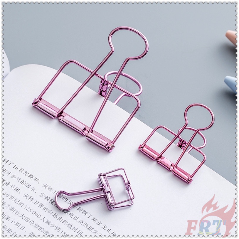 ✨ Văn Phòng Phẩm - Kẹp Binder ✨ 1 Kẹp Giấy Kim Loại Nhiều Màu 48mm 32mm 19mm