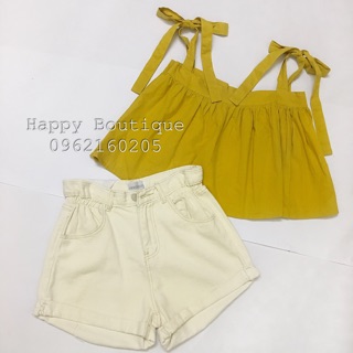Set áo dây+quần jean size S/M